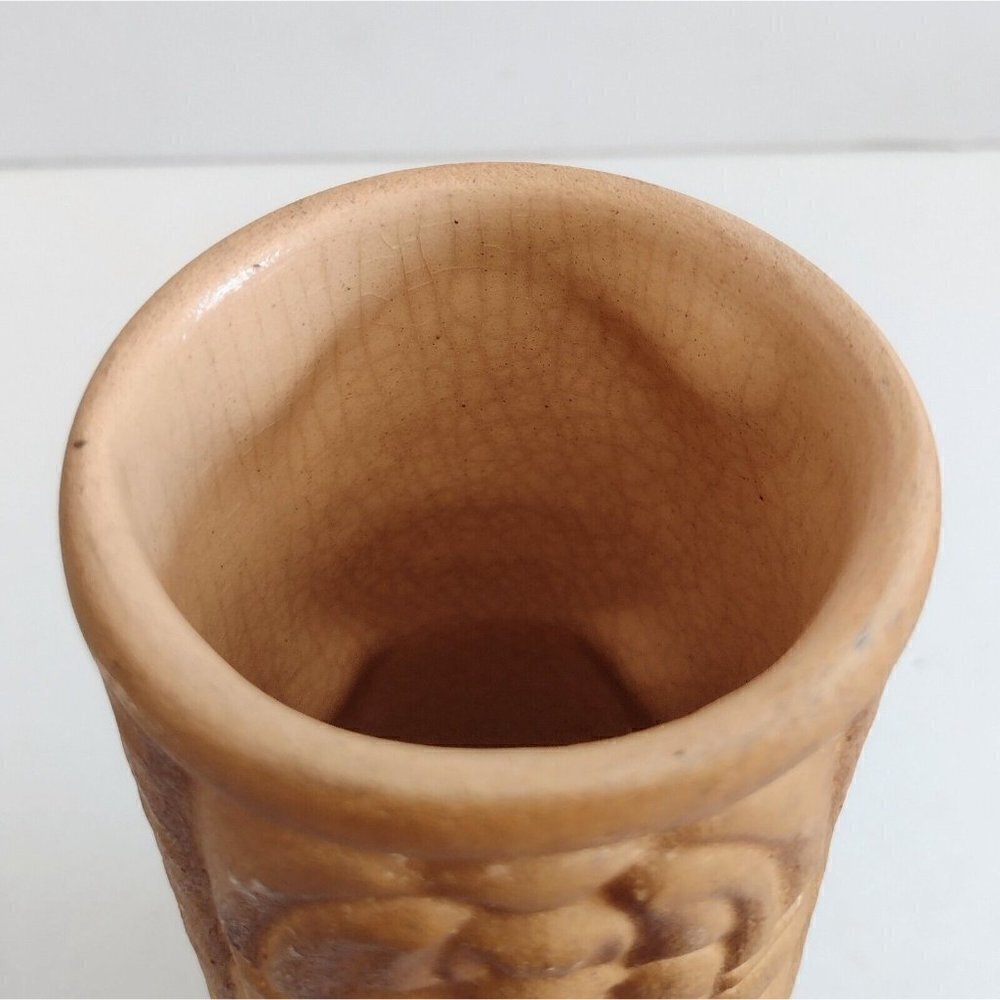 Vintage Ceramic Pottery Tiki Mug Cup Mendez Ruiz Aztec God Guatemala - Picture 6 of 11
